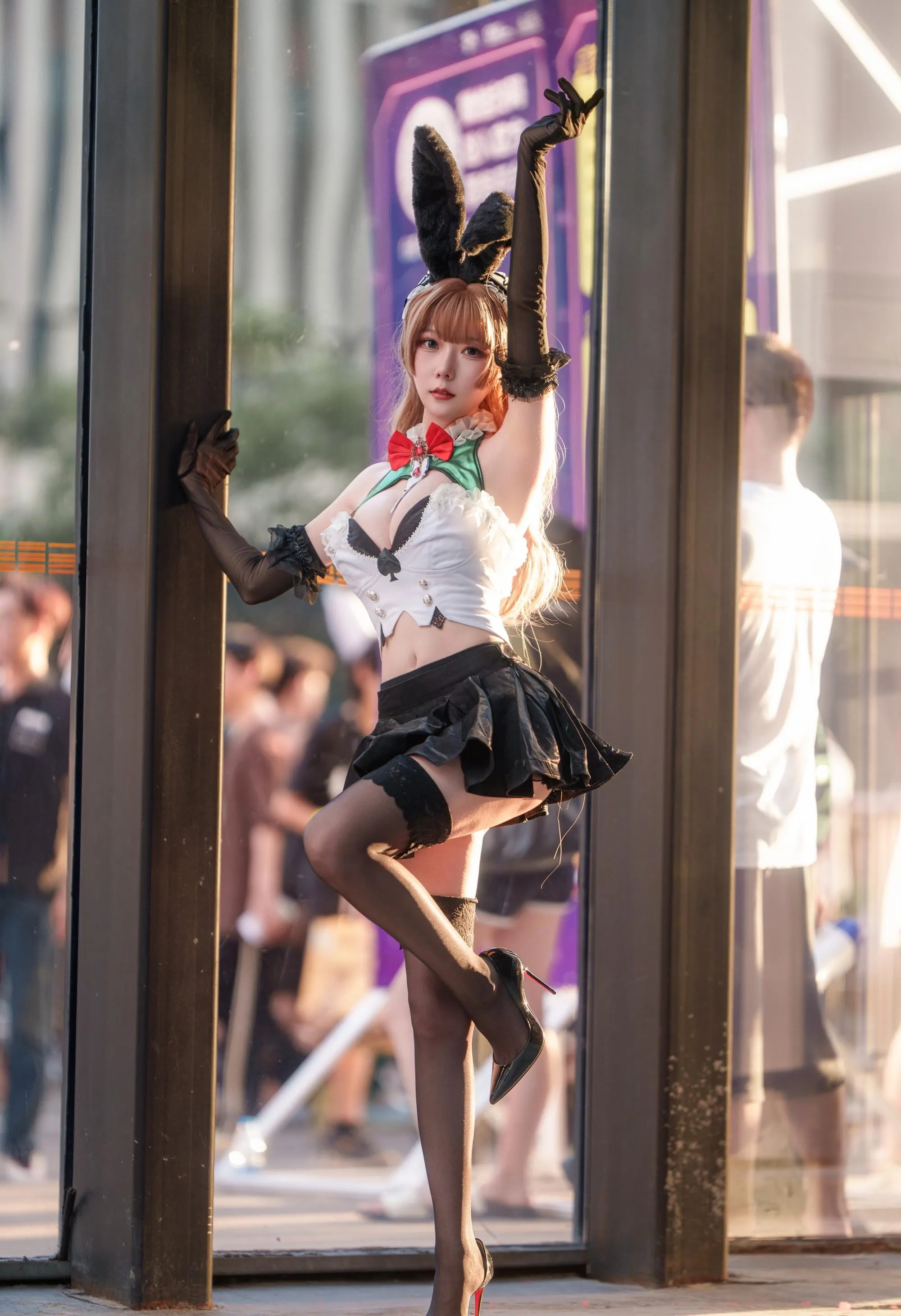 香草喵露露 – NO.58 碧蓝航线 莫妮卡 [18P]插图